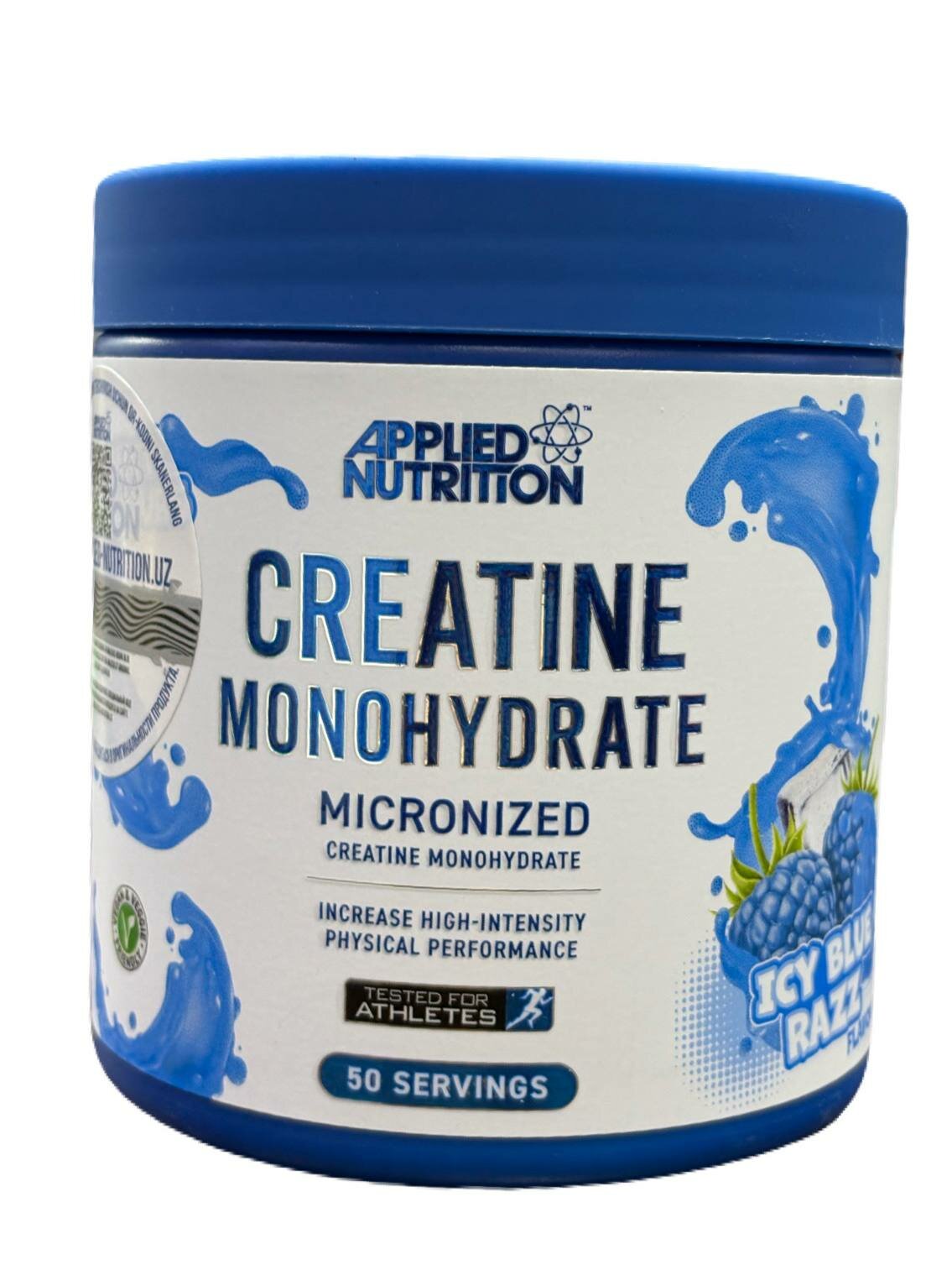 Креатин Applied Nutrition Creatine Monohydrate, порошок, 100%, 250г, 50 порций