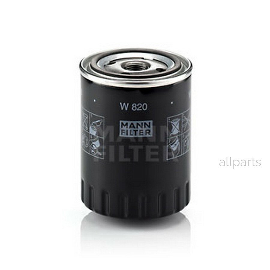 MANN-FILTER W 820 Фильтр масляный MANN W 820