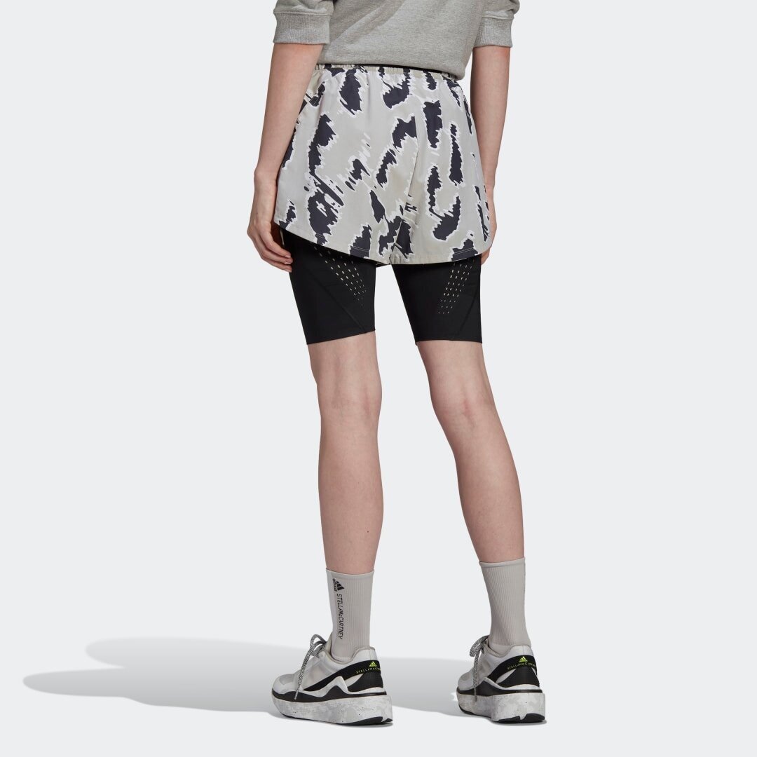 Шорты спортивные adidas by Stella McCartney, размер S INT, белый — фото 1