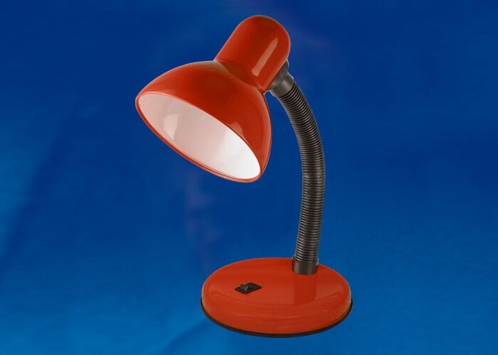 Настольная лампа TLI-204 Е27 красный UNIEL