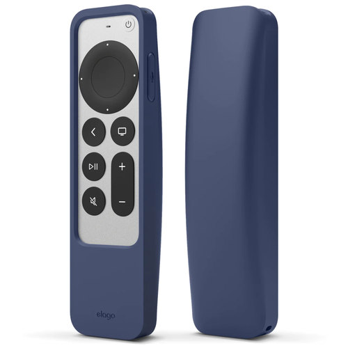 Чехол Elago R5 Locator Case для пульта Apple TV (2021), синий new design remote controller soft case new siri remote case for apple tv 4th best design for apple tv 4 generation controller