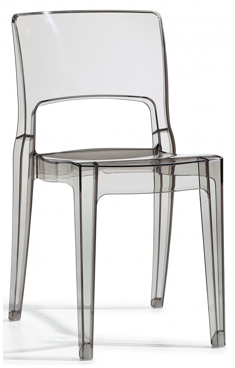 Прозрачный стул Scab Design Isy Antishock, цвет серый