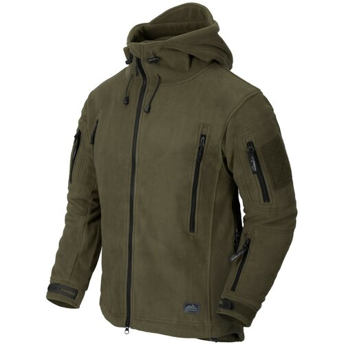 Куртка PATRIOT - двойной флис HELIKON-TEX /Olive/XL куртка patriot двойной флис helikon tex pl woodland xl