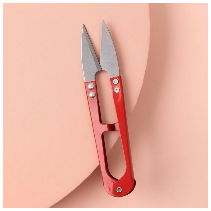 Ножницы для обрезки ниток, 10,5 см, цвет микс, 6 штук