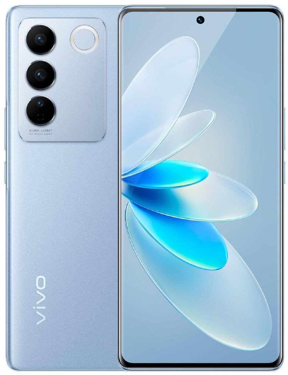 Смартфон vivo V27 12/256GB волшебный синий