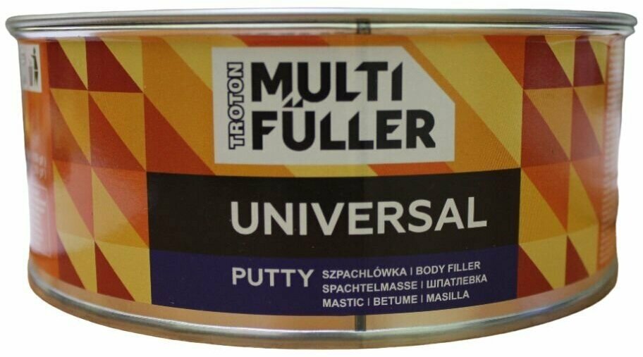 Шпатлевка полиэфирная UNIVERSAL (желтый) 1 кг MULTI FULLER