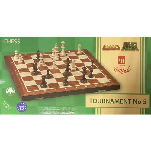 Большие деревянные шахматы турнирные №5