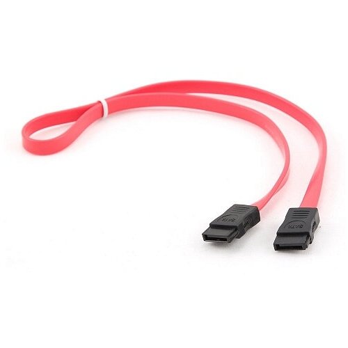 Кабель интерфейсный SATA Cablexpert 100см, 7pin/7pin, пакет right angle sata data cable ata 1 5 3gb 7pin locking clip adapter converter