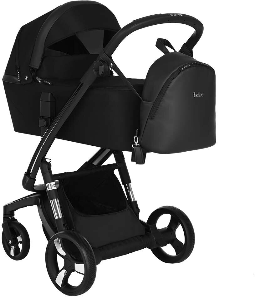 Коляска 2в1 Ibebe I-Stop Black/Black