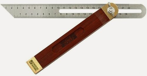 Изображение товара Угломер шаблонный WOODWORK/вудворк со скользящим пером TAR-220