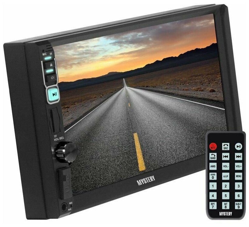 Mystery MDD-7150 мультимедийная система без CD привода/ USB/AUX/MicroSd/Bluetooth