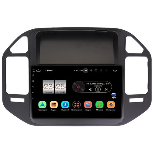 Штатная магнитола OEM PX609-266 для Mitsubishi Pajero 3, Montero 3 (1999-2006) на Android 10 (4/64, DSP, IPS)