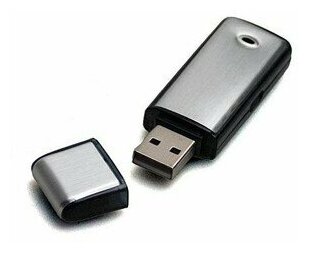 Самый Маленький USB Диктофон Флешка Длительная запись Голоса