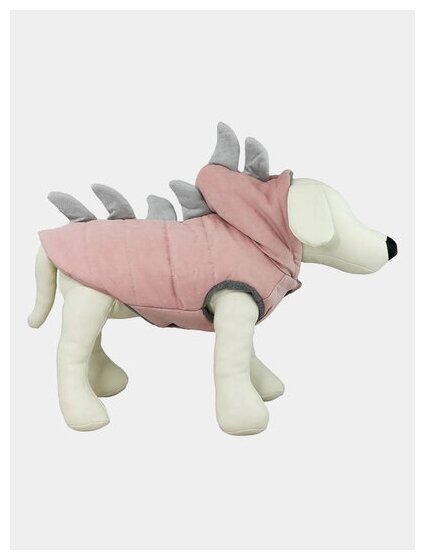 Куртка для собак, "Не Один Дома", Dino, розовый, L - фотография № 2