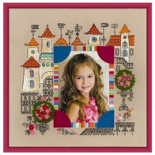 Набор для вышивания «Сотвори Сама» 1580 Панно для фотографии. Замок принцессы 1617 набор для вышивания риолис панно для фотографии рыцарский замок 30 30 см