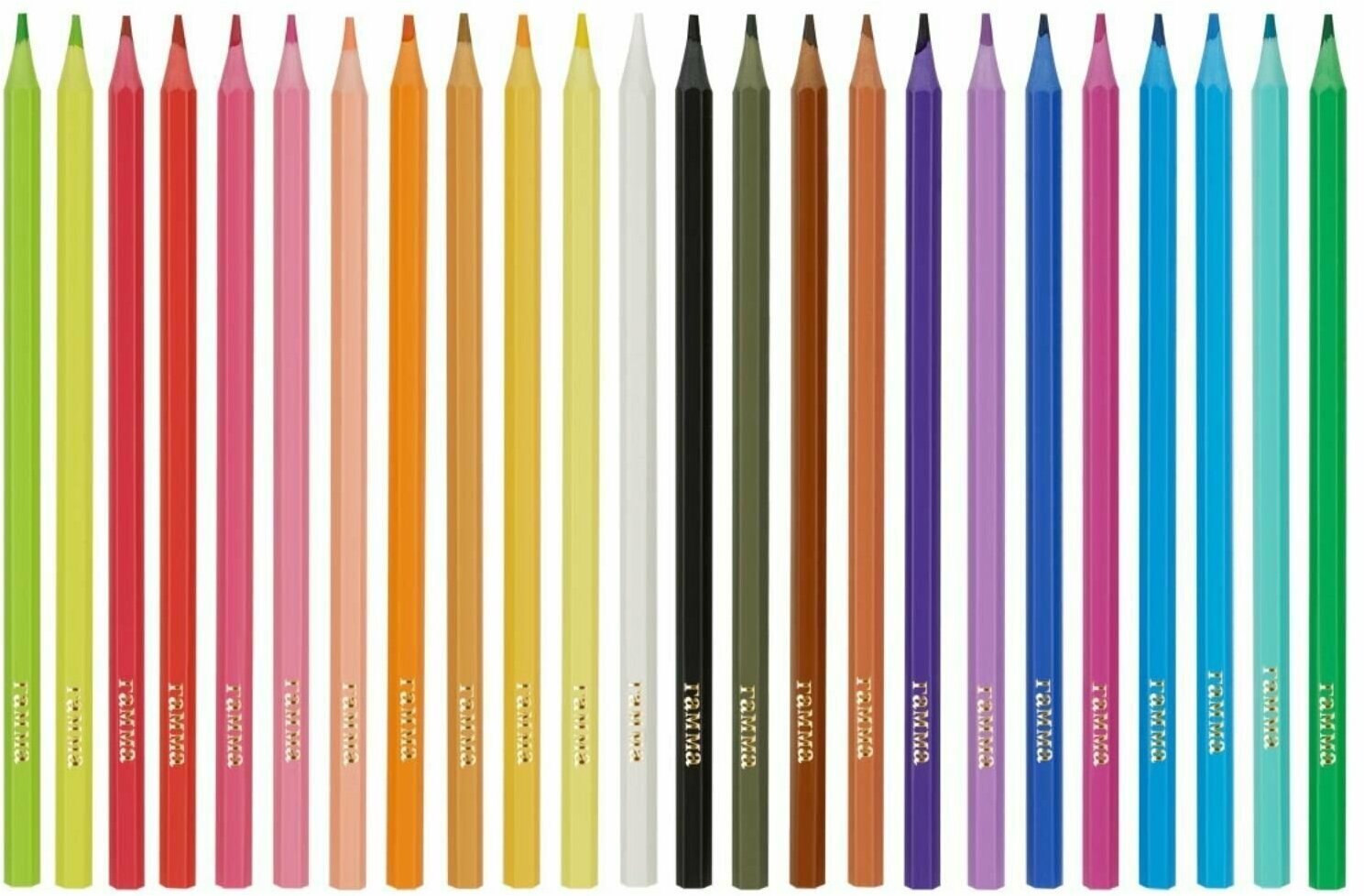 Цветные карандаши для школы 24 цвета, пластиковые шестигранные / Набор цветных карандашей для рисования школьный Гамма "Мультики"