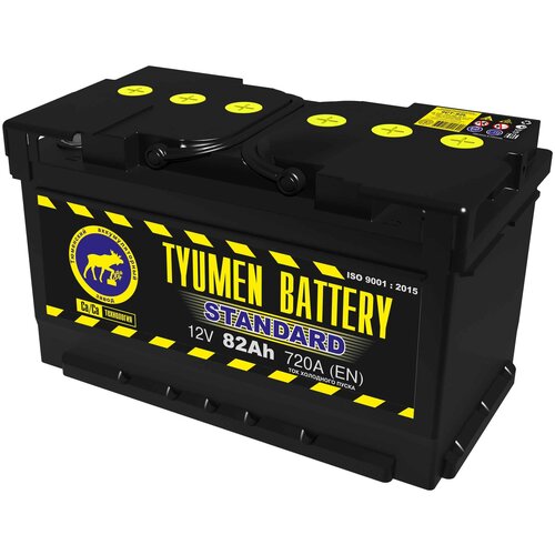 Аккумулятор автомобильный TYUMEN BATTERY STANDARD 6СТ-82 обр. 315x175x175