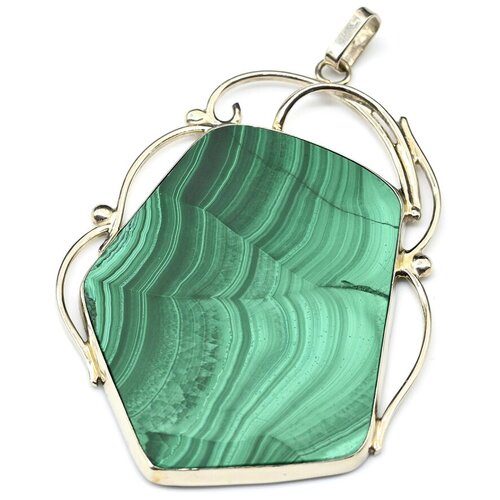 Подвеска Радуга Камня, малахит, зеленый