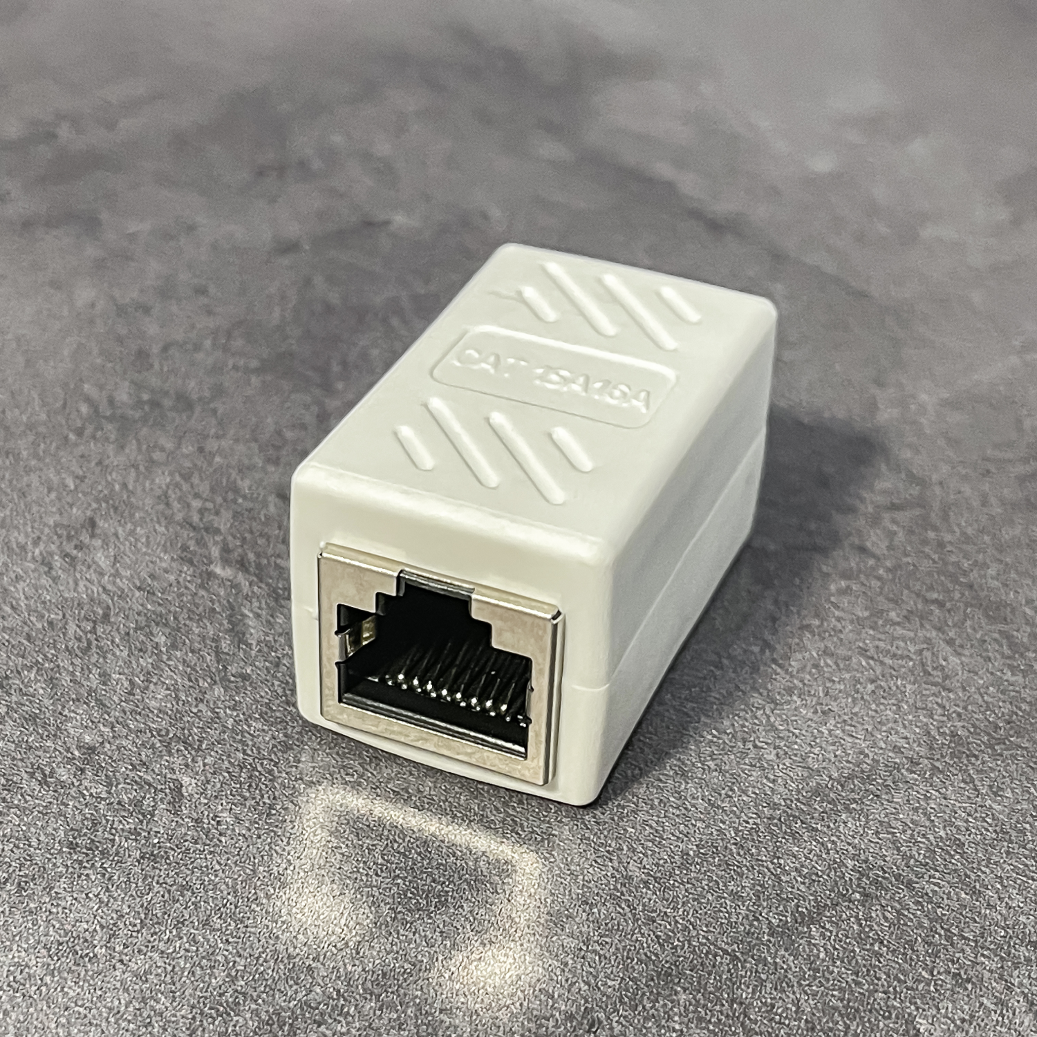 Переходник для кабеля RJ45 Ethernet / Белый