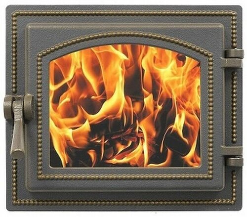 Дверка каминная Везувий 260 бронза — купить в интернет-магазине R-SAUNA ...