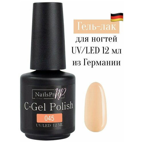 фото Nailsprofi, гель лак для ногтей, маникюра, педикюра, c-gel polish 045 - 12 мл