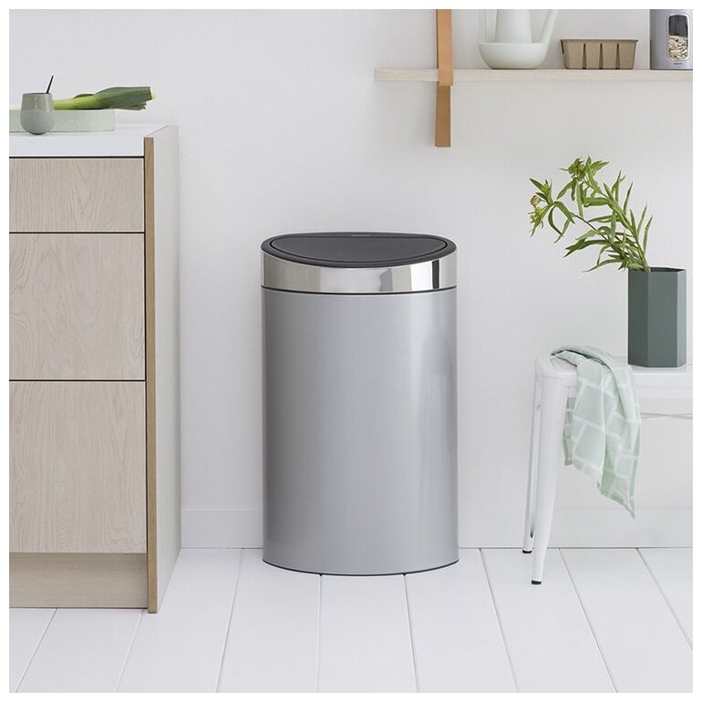 Мусорное ведро Brabantia Touch Bin New - фото №2