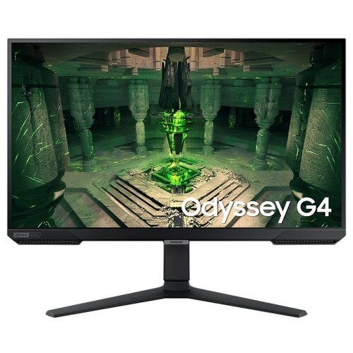 27 Монитор Samsung Odyssey G4 S27BG400EI, 1920x1080, 240 Гц, IPS, черный.. монитор hp e27 g4 27 ips 1920x1080 60гц 5 мс hdmi dp чёрный