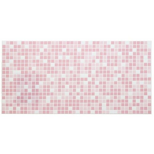 Grace Панель ПВХ Мозаика розовая 955*480