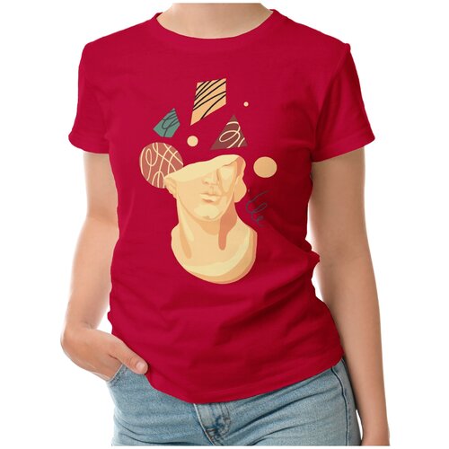 фото Футболка roly, размер s, красный