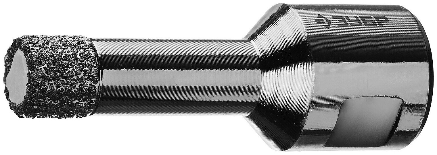 ЗУБР АВК d 12 мм (М14, 15 мм кромка), Вакуумная алмазная коронка, Профессионал (29865-12-M14)