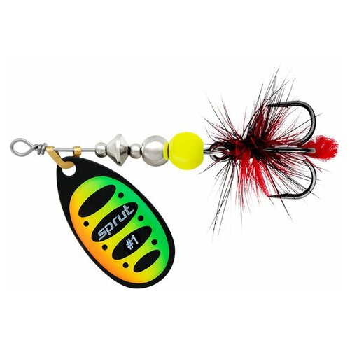 фото Блесна вращающаяся sprut alba ball system #1 ft