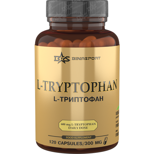 BS L-TRYPTOPHAN (l-триптофан) 120 capsules/300 mg
