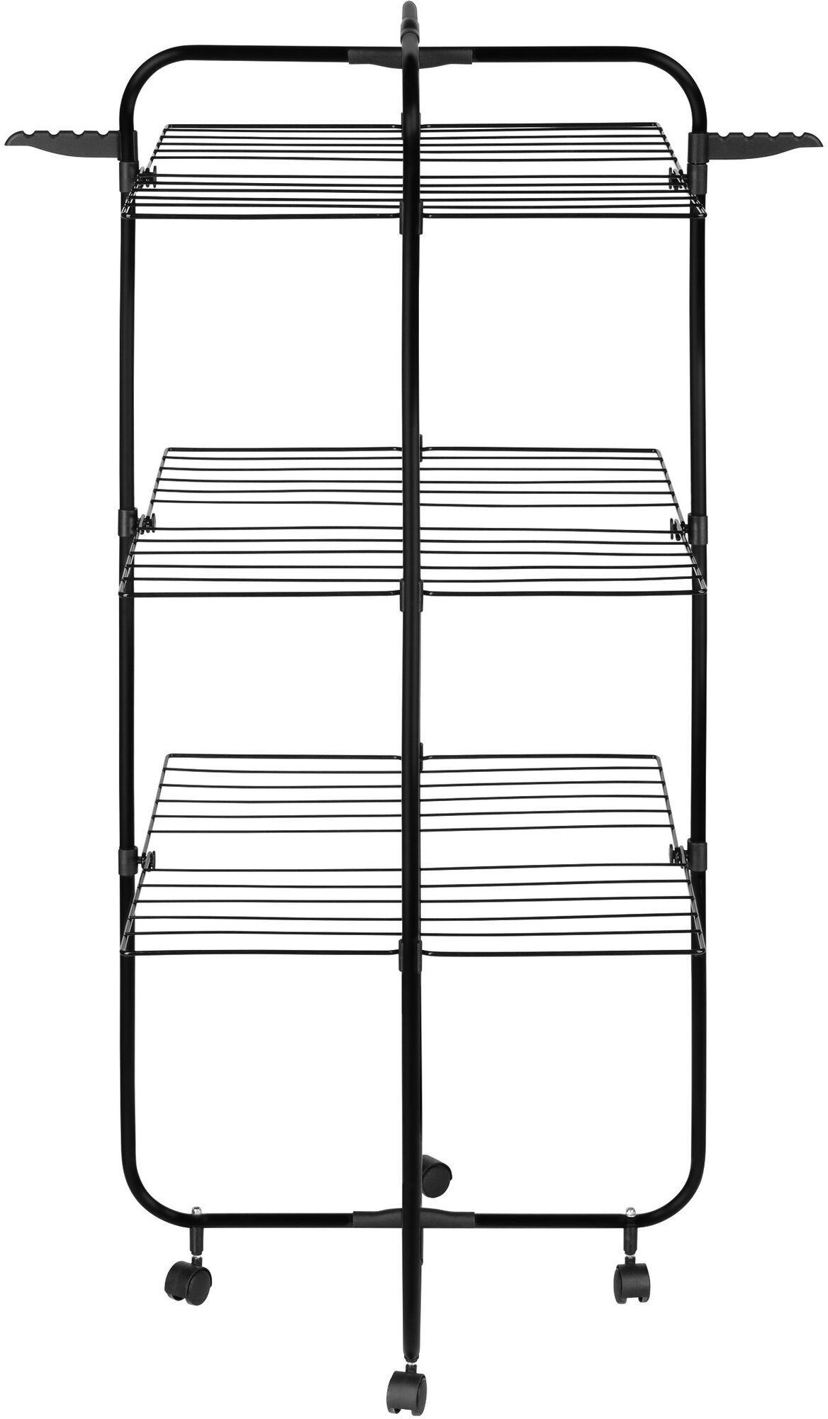 Сушилка для белья Master House вертикальная трехуровневая Ида черная 30 - фотография № 3