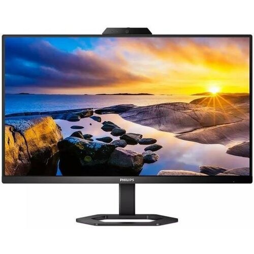 ЖК монитор PHILIPS 24E1N5300HE 238 Cенсорный экран нет Panel IPS 1920x1080 169 75 Гц 4 мс Камера 5MP Поворотный Вращается Регулируется по высоте Наклон Цвет черный 24E1N5300HE 2145200₽