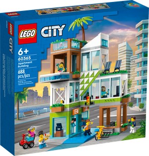 Конструктор LEGO City 60365 Apartment Building, 688 дет.