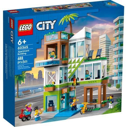 Конструктор LEGO City 60365 Apartment Building, 688 дет.