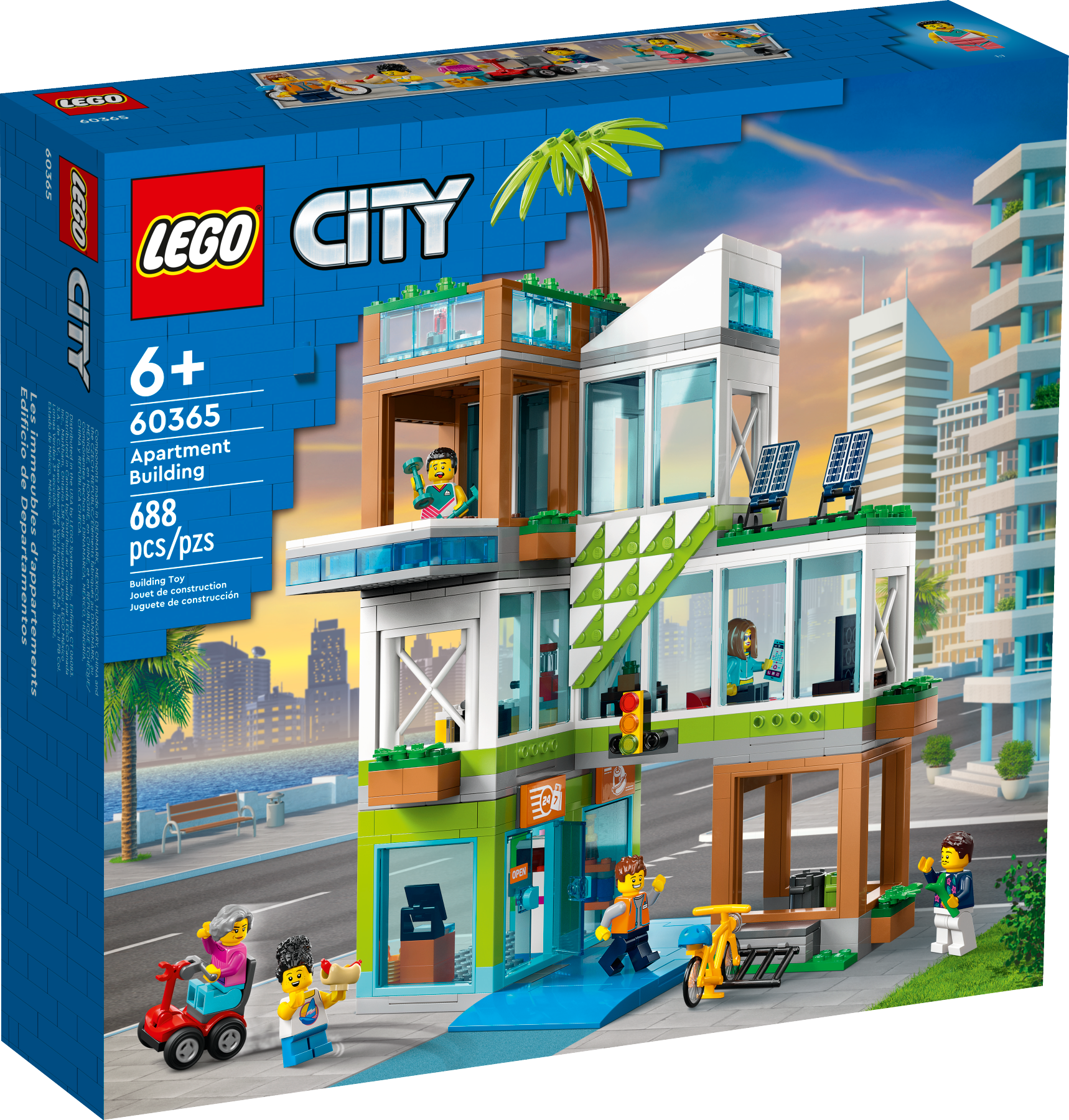 LEGO City Многоквартирный дом 60365 - фото №1