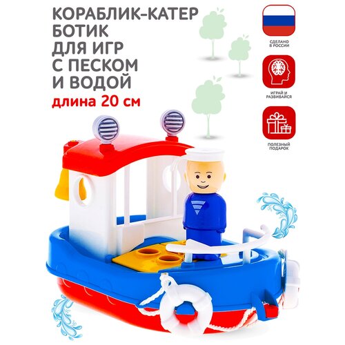 Кораблик для ванной ботик дельфин ФОРМА