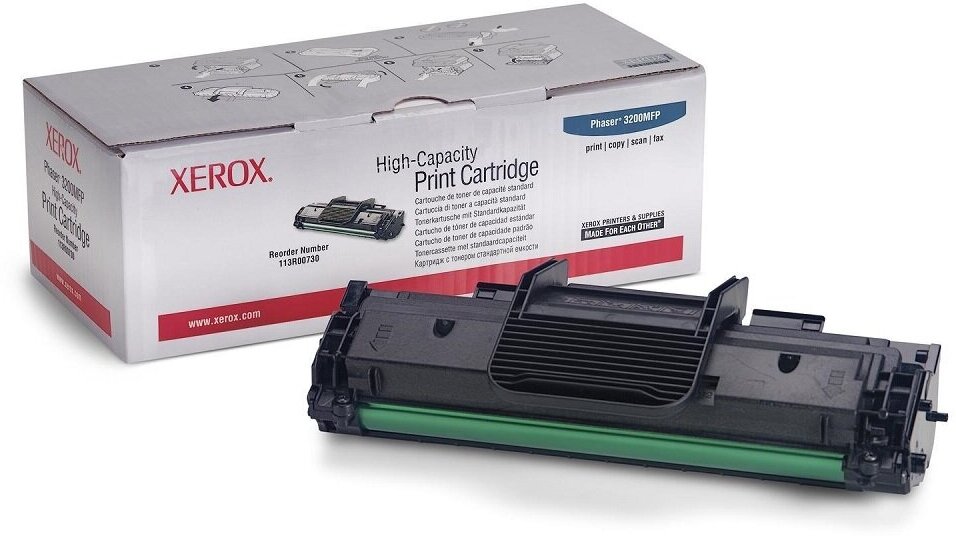 Лазерный картридж XEROX 113R00730 Black