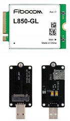 Комплект Модем M.2 Fibocom L850-GL cat.9 + Адаптер USB 2.0 для NGFF M.2 модемов