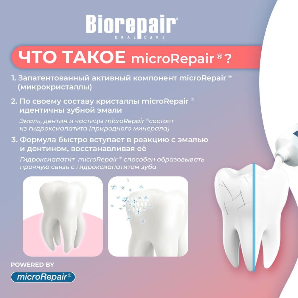 Biorepair Ультраплоская зубная нить с воском для чувст.зубов Ultra-Flat Waxed Floss, 30м (Biorepair, ) - фото №20