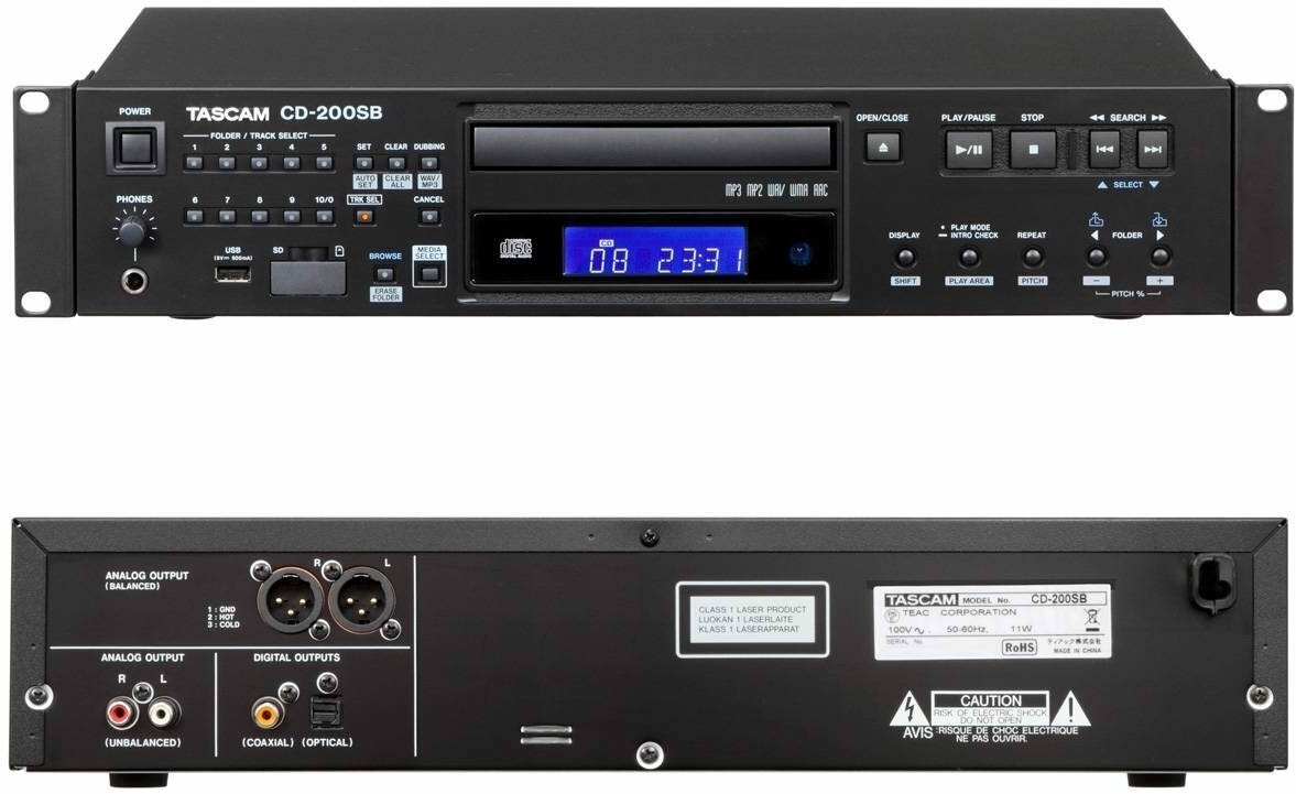 CD-проигрыватель Tascam CD-200SB