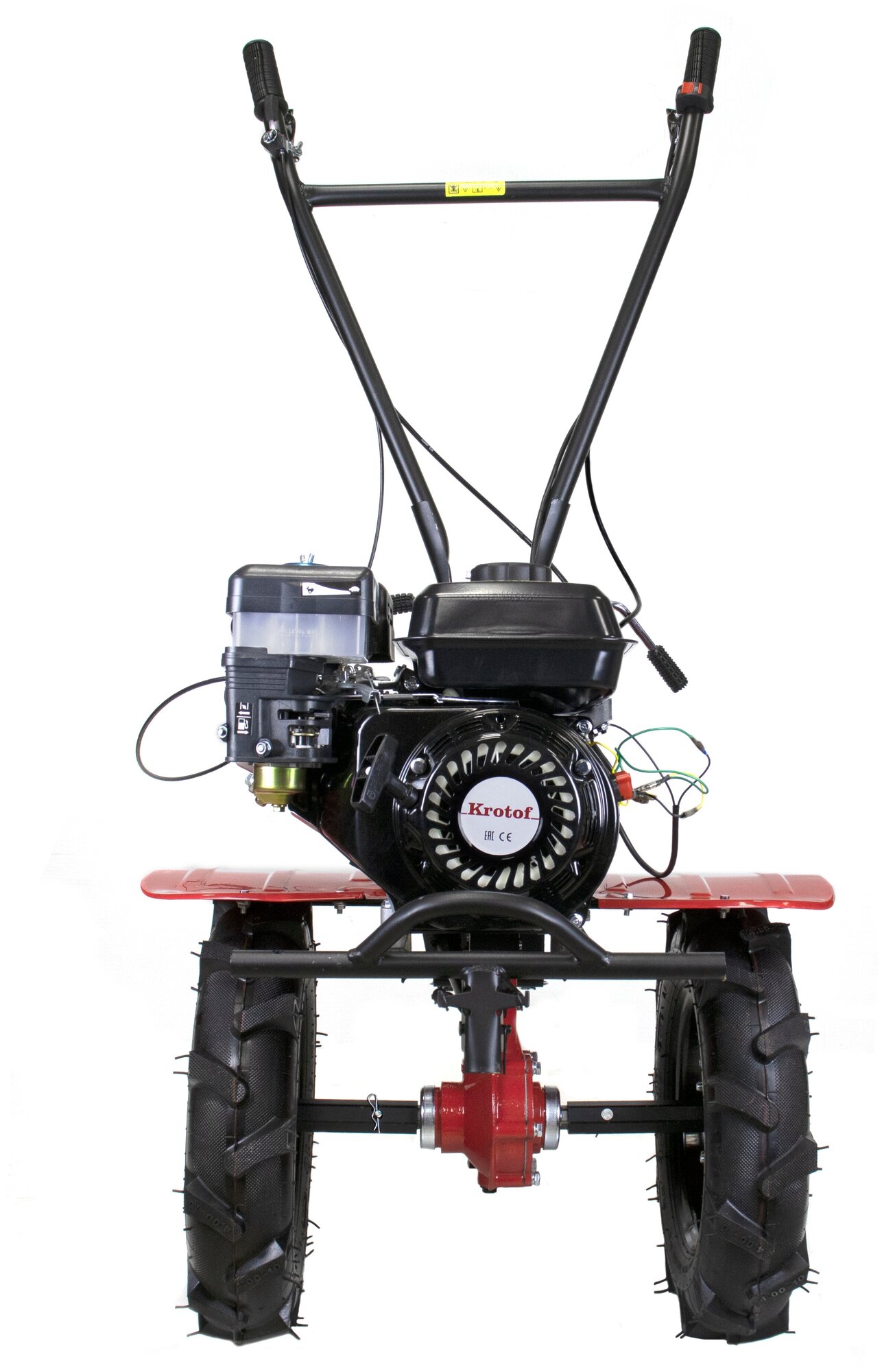 Мотоблок Krotof TLR1100L (7 л.с. двигатель бензиновый, КПП, 3-х скоростной, ручной запуск, без колес) / мотокультиватор / кротоф - фотография № 5