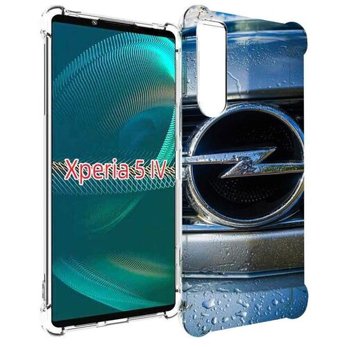 Чехол MyPads opel опель 3 мужской для Sony Xperia 5 IV (5-4) задняя-панель-накладка-бампер