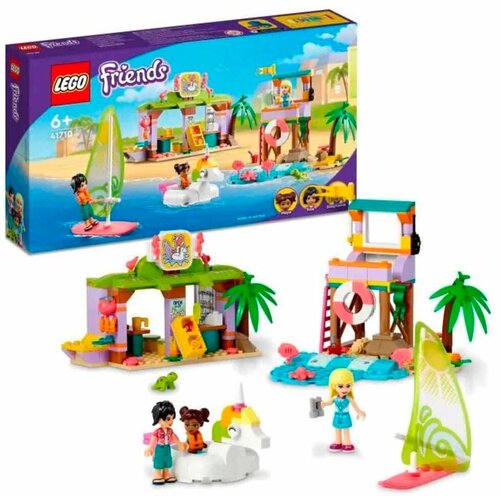 lego friends пляжные развлечения на багги Lego Конструктор Lego Friends Развлечения на пляже для серферов Lego 41710