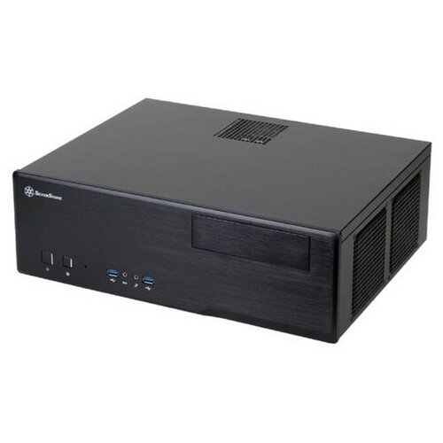 SST-GD05B USB 3.0 Grandia HTPC Micro ATX Computer Case, Silent High Airflow Performance, black 