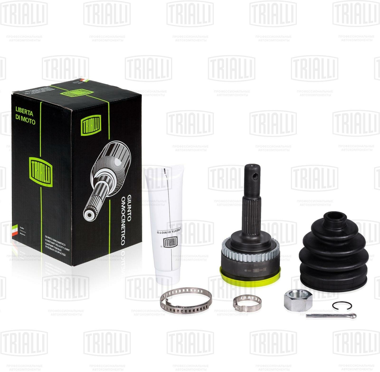 ШРУС для а м Nissan Almera N16 (00-) Almera Classic (06-) 1.6i 1.5i c ABS (наруж.) () перед прав лев Trialli GO 1421
