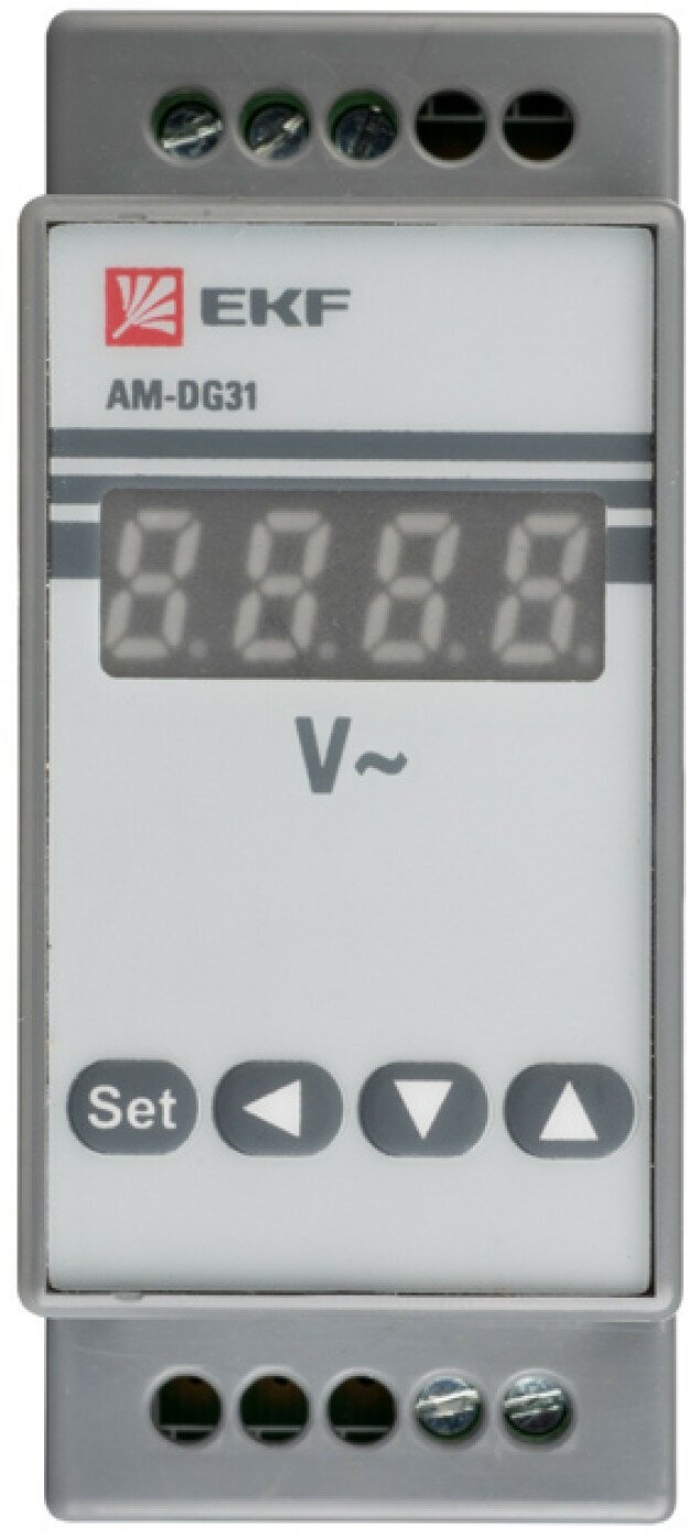 VD-G31 Вольтметр цифровой на DIN однофазный EKF PROxima (без поверки - фотография № 6