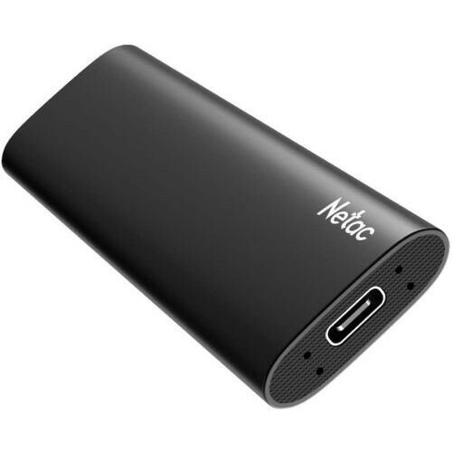 Внешний твердотельный накопитель Netac Z SLIM Black USB 3.2 Gen 2 Type-C External SSD 250GB NT01ZSLIM-250G-32BK