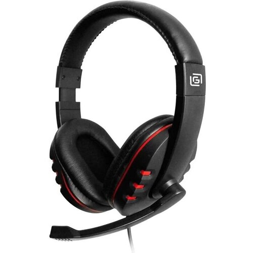 Компьютерная гарнитура Oklick HS-L380G Abaddon черныйкрасный 749₽